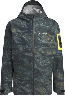 adidas x National Geographic Tie-Dye Waterproof Outdoor Jacket - Stone Grey IS9511 Order adidas x National Geographic Tie-Dye Waterproof Outdoor Jacket - Stone Grey IS9511