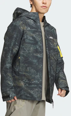adidas x National Geographic Tie-Dye Waterproof Outdoor Jacket - Stone Grey IS9511 Purchase adidas x National Geographic Tie-Dye Waterproof Outdoor Jacket - Stone Grey IS9511
