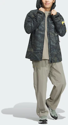 adidas x National Geographic Tie-Dye Waterproof Outdoor Jacket - Stone Grey IS9511 Details for adidas x National Geographic Tie-Dye Waterproof Outdoor Jacket - Stone Grey IS9511