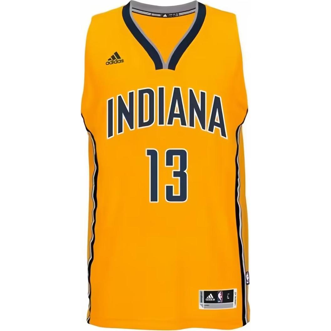 Order adidas x NBA George Pacers #13 Fan Jersey Sleeveless Unisex Yellow Tank Top K92511