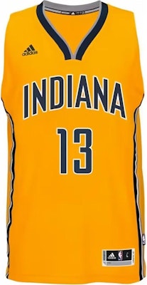 adidas x NBA George Pacers #13 Fan Jersey Sleeveless Unisex Yellow Tank Top K92511 Order adidas x NBA George Pacers #13 Fan Jersey Sleeveless Unisex Yellow Tank Top K92511