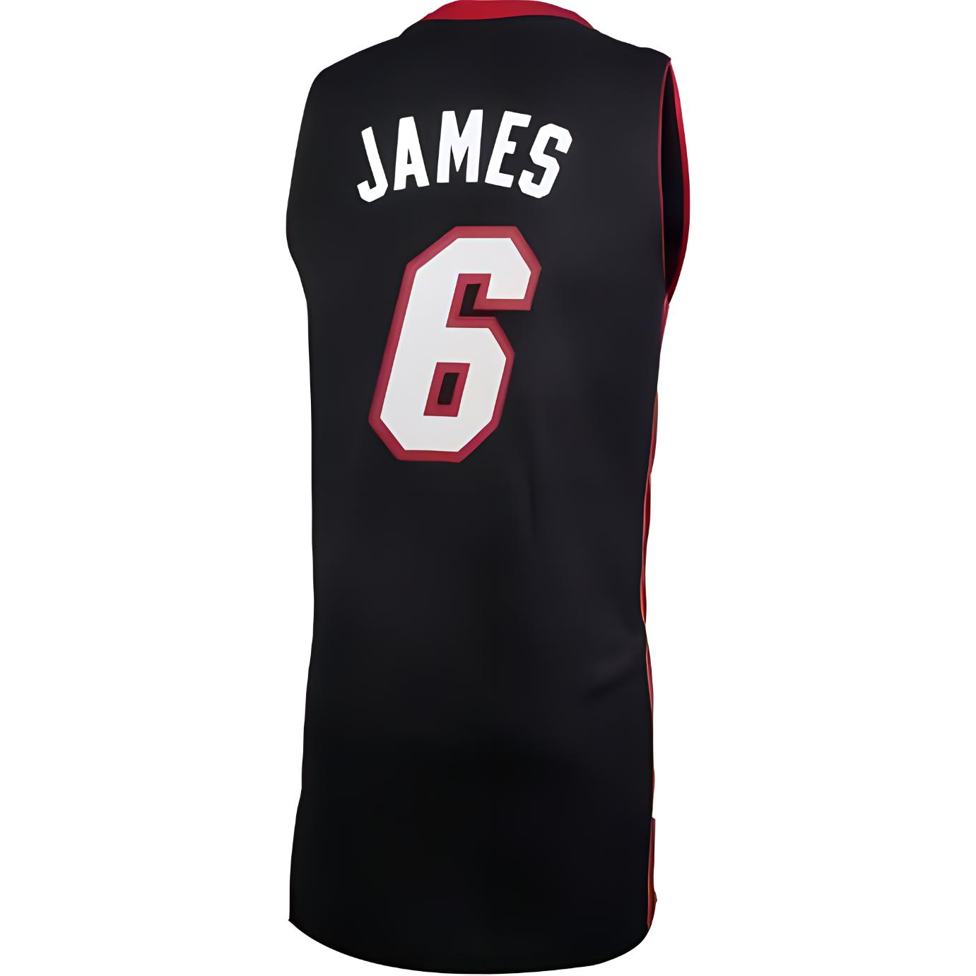 Lookbook adidas x NBA James Heat 6 Jersey Unisex Sleeveless Black - Soft & Breathable K91382