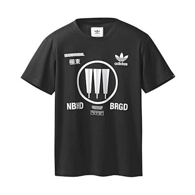 adidas NBHD Logo SSL Tee Black
