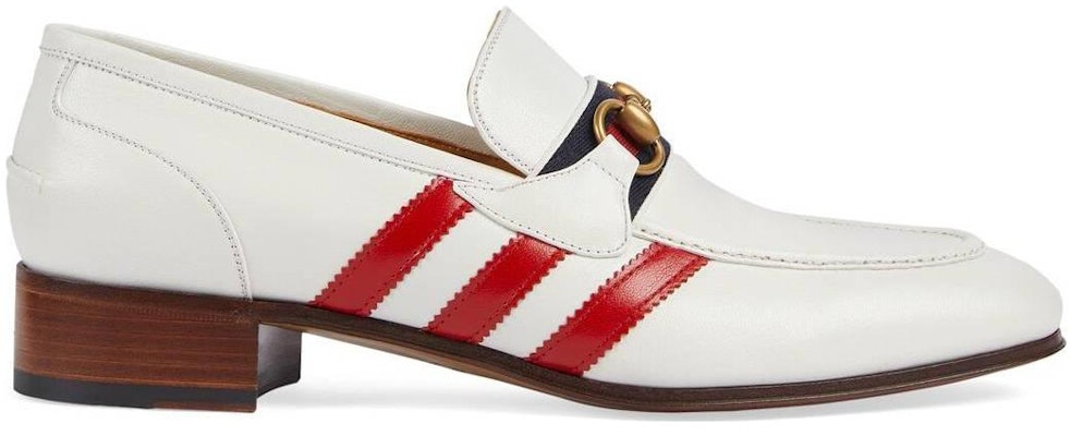 Gucci adidas x Sepatu Loafer Kulit Slip-On 'Putih' 702283-1DOQ0-9153 Order Gucci adidas x Sepatu Loafer Kulit Slip-On 'Putih' 702283-1DOQ0-9153