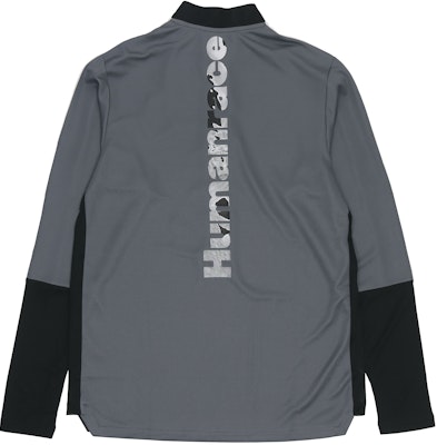 adidas x Pharrell FW22 Real Madrid Striped Half-Zip Pullover Black/Grey GK7841 Lookbook adidas x Pharrell FW22 Real Madrid Striped Half-Zip Pullover Black/Grey GK7841