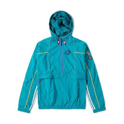 adidas Pharrell Williams HU Half-Zip Hoodie Jacket Blue Collaboration CE9490