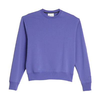 adidas Pharrell Williams Solid Color Crewneck Sweatshirt Blue (Unisex) HF9945