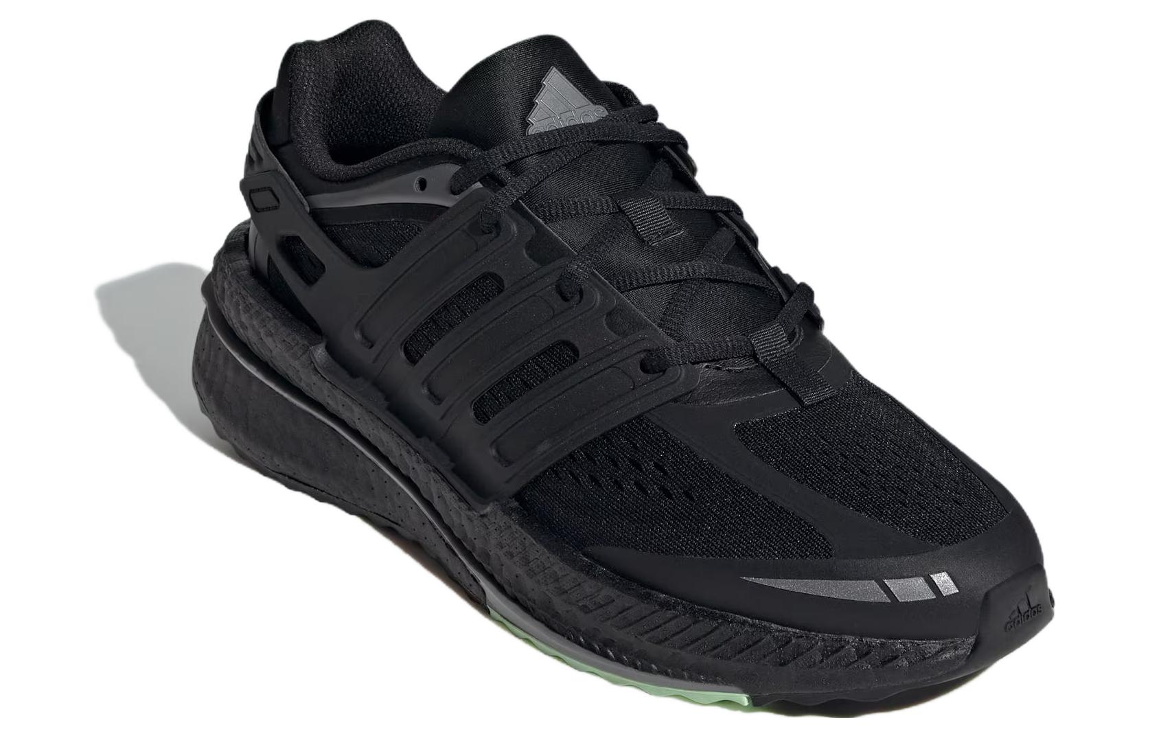 Lookbook adidas X_PLRBOOST 透氣耐磨 低幫 跑步鞋 男女同款 黑色