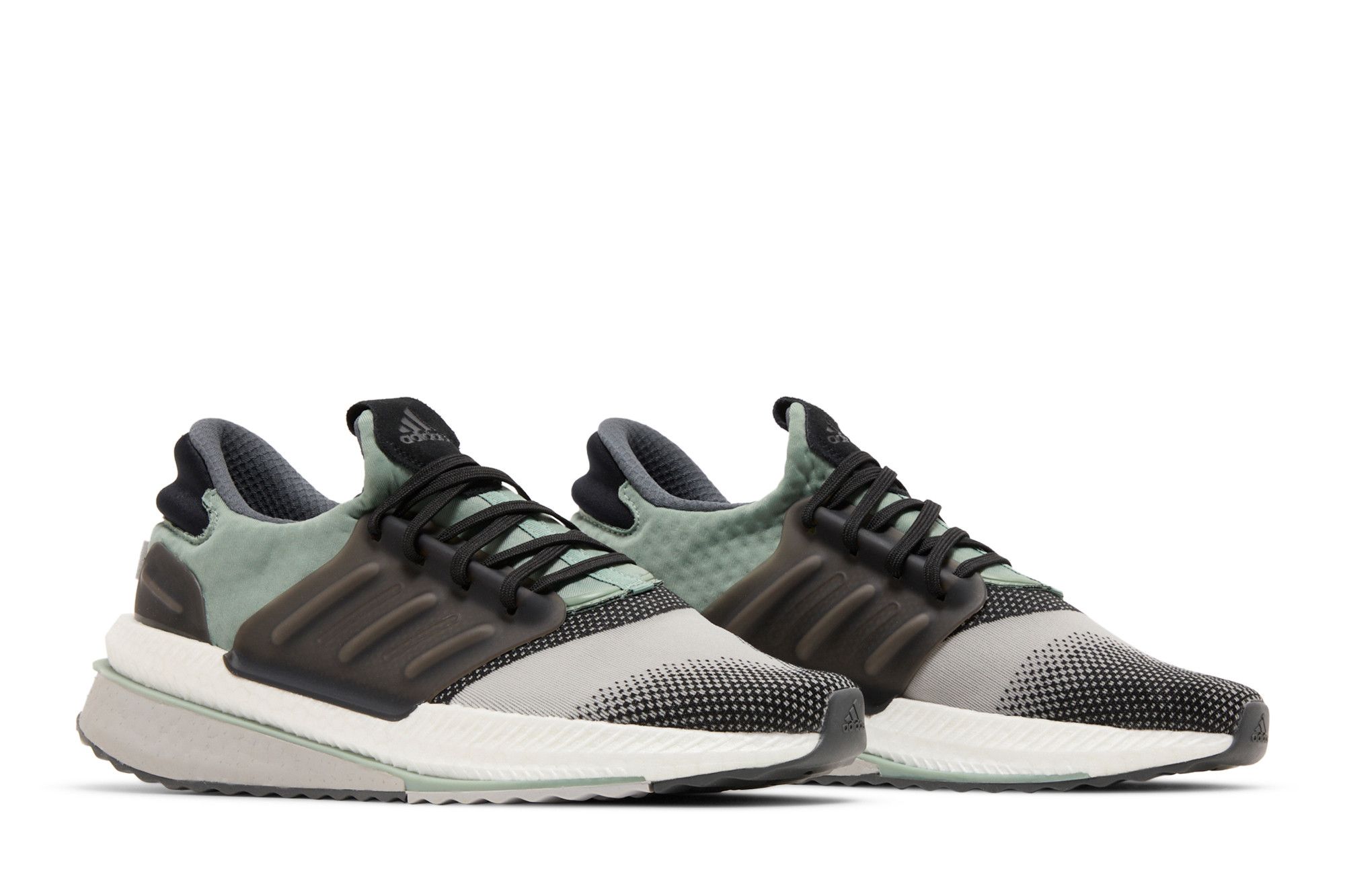 Cheap adidas X_PLRBOOST ''Grau Silber Grün'' ID9435
