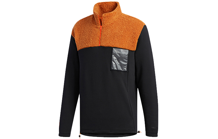 adidas POKEMON Half-Zip Pullover Sweatshirt Black FU3916