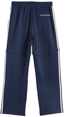 adidas x Pop Trading Co FW23 Celana Track Retro Unisex Navy dengan Kaki Lepas. IX1975 Lookbook adidas x Pop Trading Co FW23 Celana Track Retro Unisex Navy dengan Kaki Lepas. IX1975