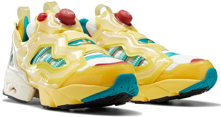 adidas x Reebok ZX Fury 'Spring Yellow' Kuning Musim Semi GZ6593 Lookbook adidas x Reebok ZX Fury 'Spring Yellow' Kuning Musim Semi GZ6593