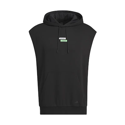 adidas SEEBIN SS23 Sleeveless Hoodie Black - Casual Activewear IA8152