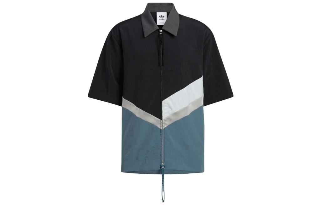 adidas SONG FOR THE MUTE SFTM Colorblock Zip Polo Jacket Japan Edition Multi-Color HS0980-JAPAN