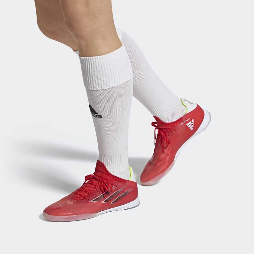Sizing adidas X Speedflow.1 IN 'Rojo' FY3276
