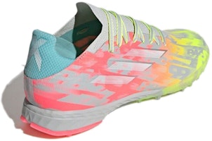 adidas X Speedflow.1 Tf 碎丁高級低筒足球鞋 紅黃灰 Shop adidas X Speedflow.1 Tf 碎丁高級低筒足球鞋 紅黃灰