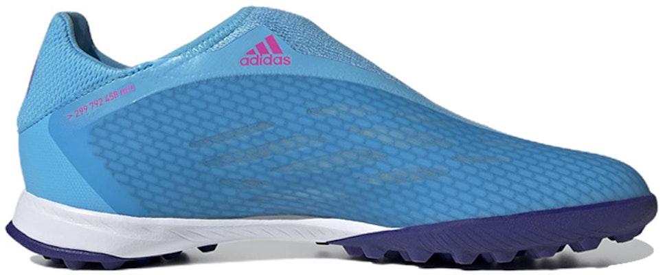 adidas X Speedflow 3 人造草地 防滑耐磨 足球鞋 男女共款 藍粉 Order adidas X Speedflow 3 人造草地 防滑耐磨 足球鞋 男女共款 藍粉