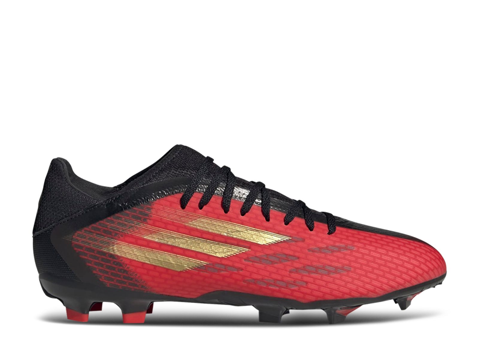 adidas X Speedflow.3 FG 'Vivid Red Gold Metallic' GY4988