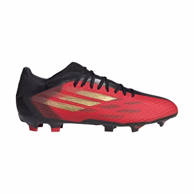 adidas X Speedflow.3 FG 'Vivid Red Gold Metallic'