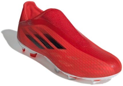 阿迪达斯X Speedflow.3無鞋帶款天然草地足球鞋「紅色」FY3271 Lookbook 阿迪达斯X Speedflow.3無鞋帶款天然草地足球鞋「紅色」FY3271