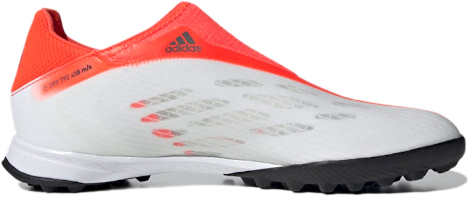 adidas X Speedflow.3 Tanpa Tali TF 'Putih Solar Merah' FY3267 Order adidas X Speedflow.3 Tanpa Tali TF 'Putih Solar Merah' FY3267