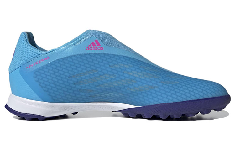 Order adidas X Speedflow 3 人造草地 防滑耐磨 足球鞋 男女共款 藍粉