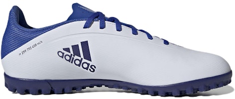 아디다스 X 스피드플로우4 축구화 화이트 블루 GW7531 Order 아디다스 X 스피드플로우4 축구화 화이트 블루 GW7531