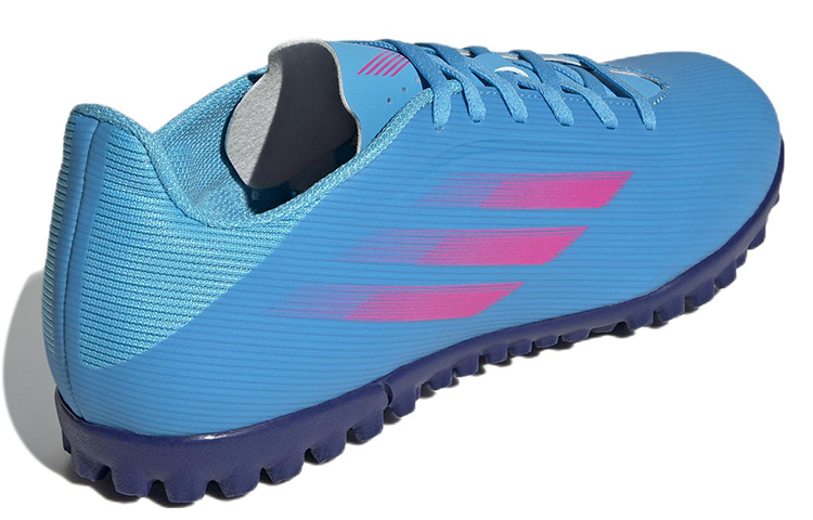 Shop adidas X Speedflow.4 人造草場足球鞋 藍粉