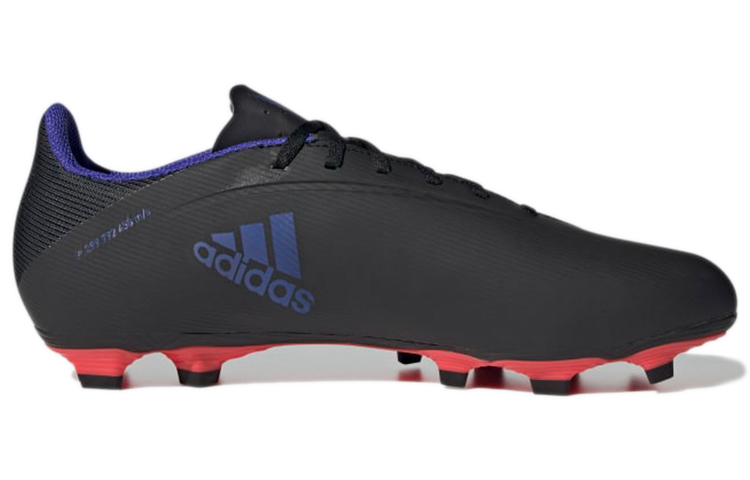 Order adidas X Speedflow.4 靈活地面鞋 耐磨防滑舒適 低筒足球鞋 黑藍