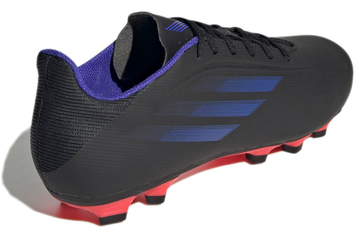 Shop adidas X Speedflow.4 靈活地面鞋 耐磨防滑舒適 低筒足球鞋 黑藍