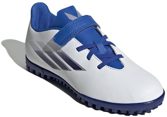 adidas X Speedflow.4 H&l TF Turf K 'White Blue' GW7523 Lookbook adidas X Speedflow.4 H&l TF Turf K 'White Blue' GW7523