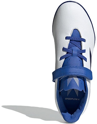 adidas X Speedflow.4 H&l TF Turf K 'White Blue' GW7523 Purchase adidas X Speedflow.4 H&l TF Turf K 'White Blue' GW7523
