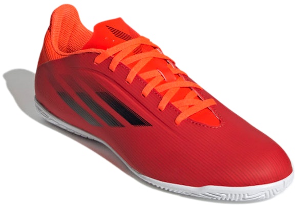 adidas X Speedflow.4 Indoor Boots 'Red Black' FY3346 Lookbook adidas X Speedflow.4 Indoor Boots 'Red Black' FY3346
