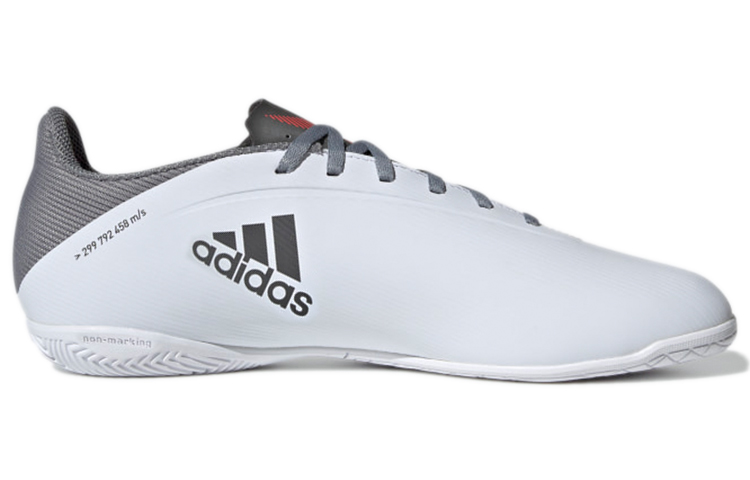Order adidas X Speedflow.4 室內足球鞋 舒適耐磨 低幫運動足球鞋 白灰