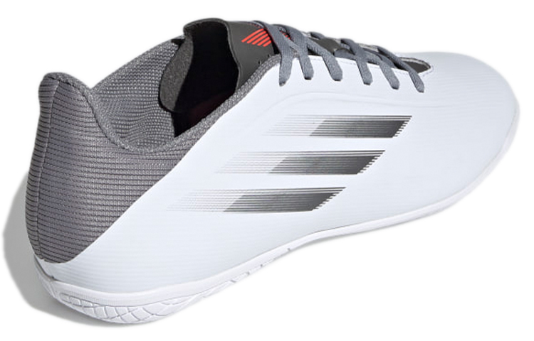 Shop adidas X Speedflow.4 室內足球鞋 舒適耐磨 低幫運動足球鞋 白灰