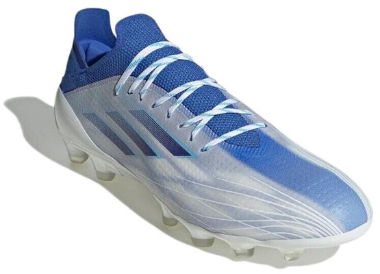 adidas X Speedflow .1 HG/AG 人工草地 輕便包覆性抗衝擊 足球鞋 白藍 Lookbook adidas X Speedflow .1 HG/AG 人工草地 輕便包覆性抗衝擊 足球鞋 白藍