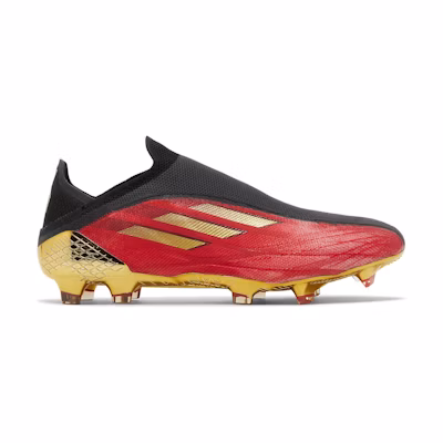 adidas X Speedflow+ FG 'Vivid Red Gold Metallic'