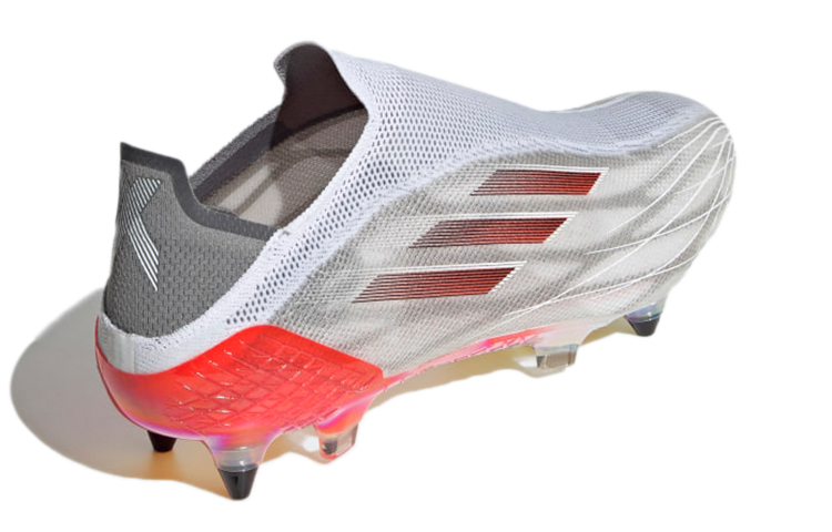 Shop adidas X Speedflow+ Sg 足球鞋 耐磨防滑 灰紅色