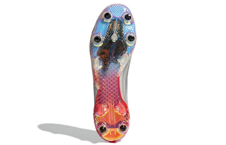 Details for adidas X Speedflow+ Sg 足球鞋 耐磨防滑 灰紅色