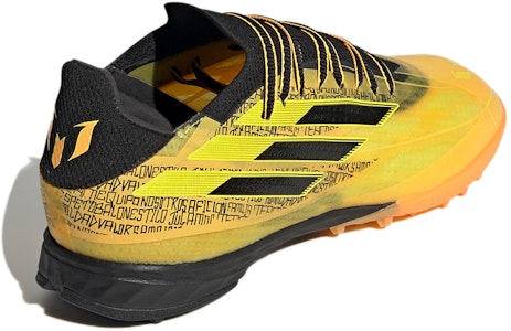 adidas X Speedflow Messi.1 TF 硬質人造草地足球鞋 黑黃 Shop adidas X Speedflow Messi.1 TF 硬質人造草地足球鞋 黑黃