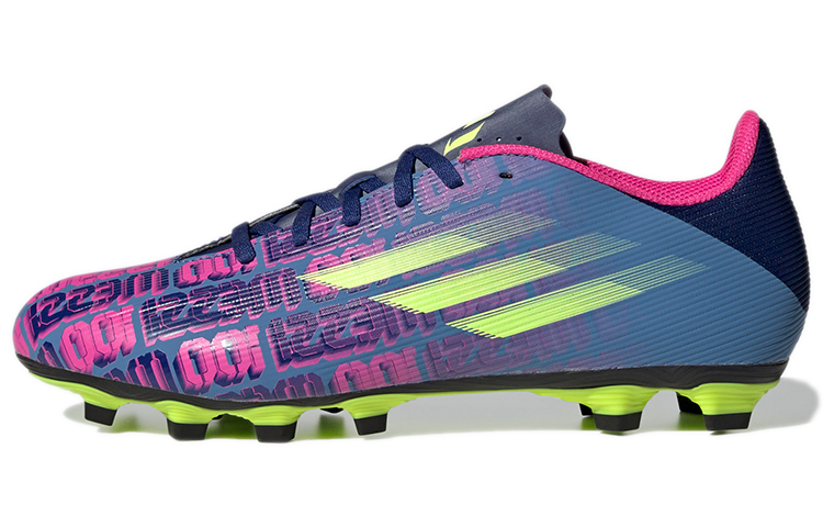 adidas X Speedflow Messi.4 Cozy Wear-Resistant Soccer Cleats/Football Boots Unisex 'Blue' FY6923