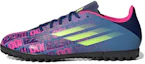 Buy 阿迪达斯X Speedflow Messi.4 Tf 舒适耐磨足球鞋 藍紫