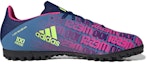 Order adidas X Speedflow Messi.4 TF Kasut Bola Turf Biru/Ungu FY6918