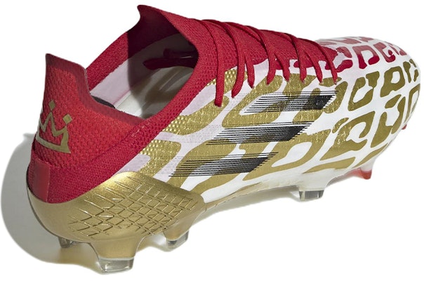 adidas X Speedflow Mo Salah.1 FG 'Putih Emas Metalik Merah' GX3901 Shop adidas X Speedflow Mo Salah.1 FG 'Putih Emas Metalik Merah' GX3901