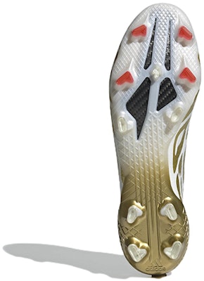adidas X Speedflow Mo Salah.1 FG 'Putih Emas Metalik Merah' GX3901 Details for adidas X Speedflow Mo Salah.1 FG 'Putih Emas Metalik Merah' GX3901
