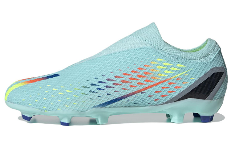 adidas X Speedportal.3 Laceless FG 'Al Rihla Pack - Clear Aqua' GW8470