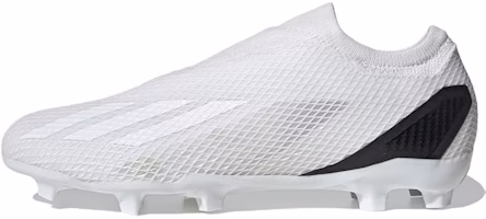 adidas X Speedportal 3 Laceless Firm 'Cloud White Core Black' FZ6101 adidas X Speedportal 3 Laceless Firm 'Cloud White Core Black' FZ6101