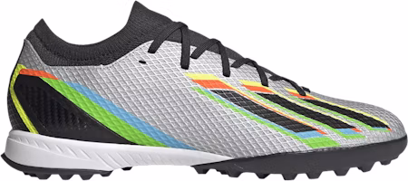 adidas X Speedportal.3 TF 'Silver Metallic Black' GW8486 adidas X Speedportal.3 TF 'Silver Metallic Black' GW8486