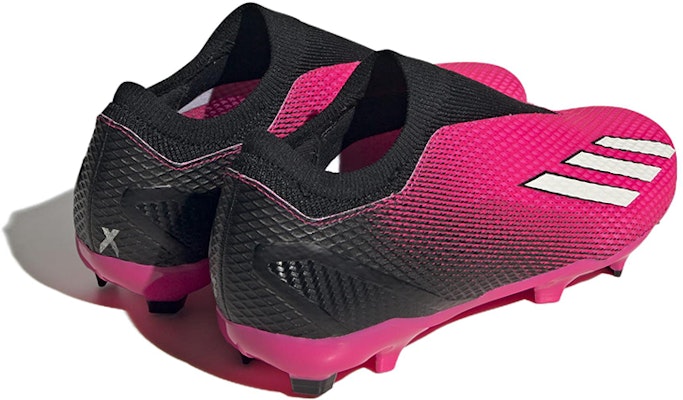 adidas X Speedportal .3 Laceless Firm 'Pink Black' GZ5065 Shop adidas X Speedportal .3 Laceless Firm 'Pink Black' GZ5065