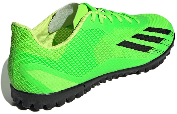 adidas X Speedportal .4 TF 硬質人造草地 抗磨耐震防滑 足球鞋 男款 綠黑 Shop adidas X Speedportal .4 TF 硬質人造草地 抗磨耐震防滑 足球鞋 男款 綠黑